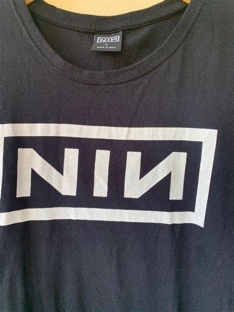 Kaos Band Nin Nine Inch Nails Blink 182 Marilyn Manson Vintage Kartun