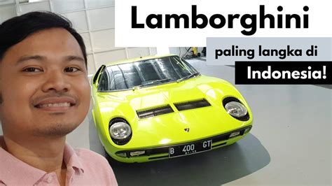 Lamborghini Terlangka Di Indonesia Dengan Odometer Terendah Quick Look