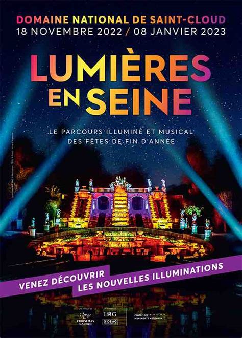 F Erique Lumi Res En Seine At The Saint Cloud Domain