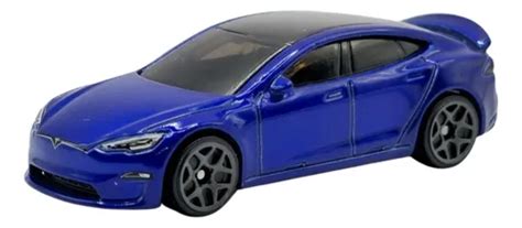 Hot Wheels Carrinho Escala Tesla Model S Plaid Parcelamento Sem Juros