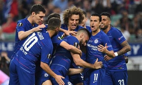 Breaking Chelsea Thrash Arsenal 4 1 To Win Europa League Title Punch Newspapers