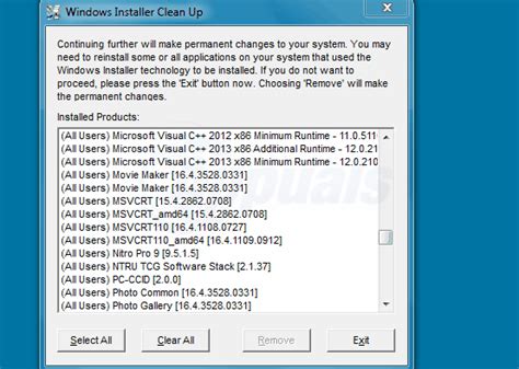 How To Uninstall Programs Using Windows Installer Cleanup Utility