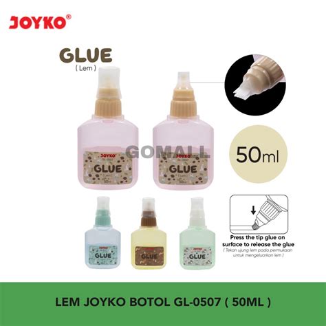 Jual Liquid Glue Lem Kertas Cair Joyko Gl 0507 50ml Shopee Indonesia