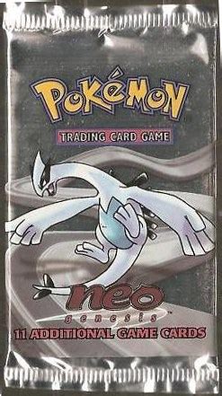 Neo Genesis Booster Pack Unlimited Edition Neo Genesis Pokemon