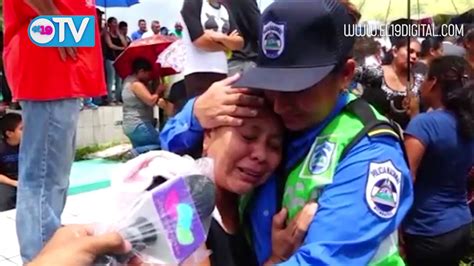 Último adiós a policías asesinados en Morrito YouTube