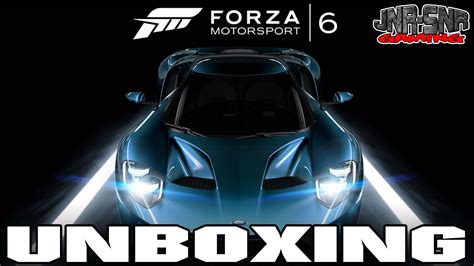 Forza Motorsport 6 Unboxing Limited Edition Youtube