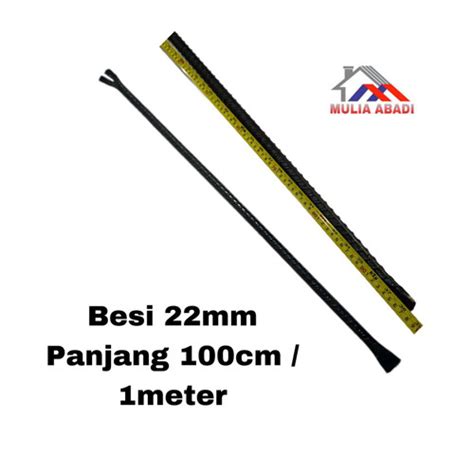 Jual LINGGIS BESAR 1 METER 22MM /linggis pencabut paku /linggis 100cm ...