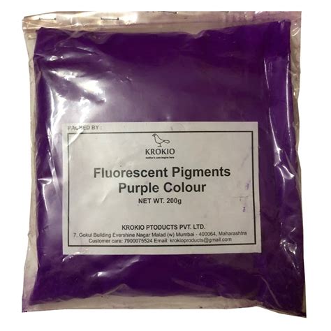 Purple Fluorescent Pigment Plastic 1kg At Rs 600 Kg In Mumbai ID