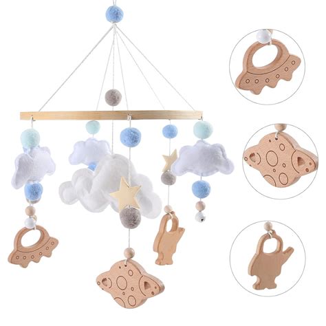 Amazon Baby Crib Mobile Space Crib Mobile Wooden Mobile Wool