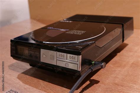 A Sony Discman D Sony S First Cd Walkman On Display At The