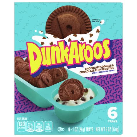 DunkAroos Chocolate Cookies & Chocolate Chip Frosting