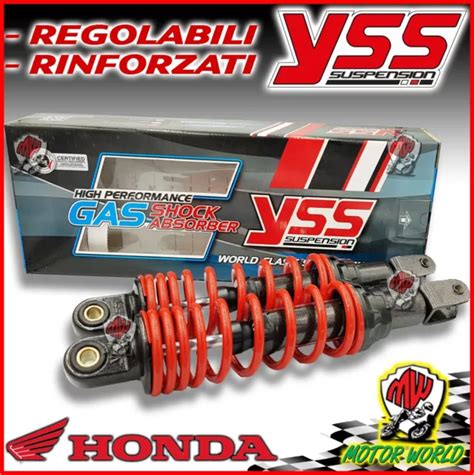 COPPIA AMMORTIZZATORI POSTERIORI Gas Yss Honda Sh 125 I 125 2009 2010