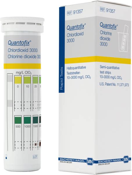 Semi Quantitative Test Strips Quantofix Chlorine Dioxide Mn