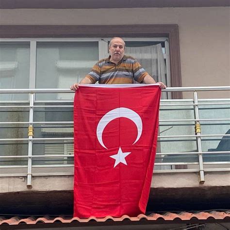 The Infamous Turkish Flag Guy Is On The Balcony Again For The Th