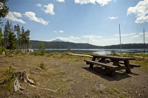 Deschutes National Forest Elk Lake Campground Bend Or Gps