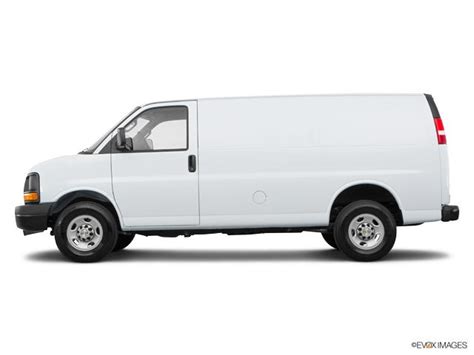 New Summit White 2017 Chevrolet Express Cargo Van 3500 Extended