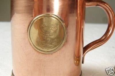 Royal Navy Ships Rum Ration 2 Copper/Brass MeasuresTots | #42333042