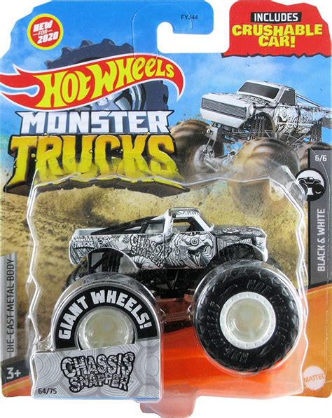 Mattel Αυτοκινητάκι Hot Wheels Monster Trucks Chassis Snapper Cast