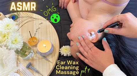 ASMR Sleepy Ear Cleaning Best Ear Wax Removal Ear Massage With Jass