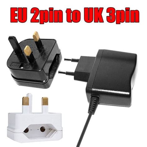 GAIYUAN New EU To UK Electrical Plugs Converter Mains Plug Power