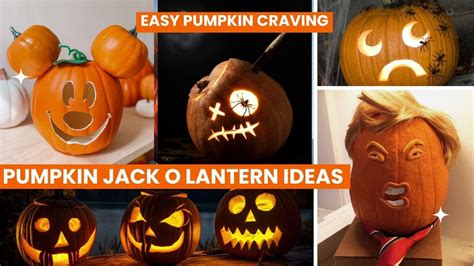 100 Pumpkin Jack O Lantern Ideas Easy Pumpkin Craving YouTube