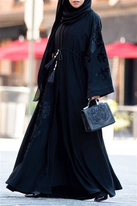 Pin on Black abaya