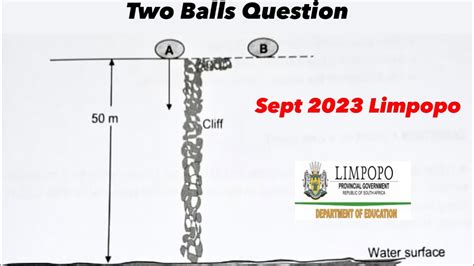 Grade 12 Vertical Projectile Motion 2 Balls Tricks Sept 2023