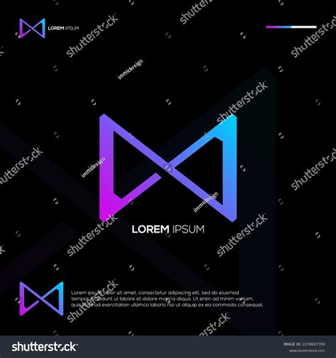 Minimalist Letter M Logo Design Stock Vector (Royalty Free) 2239607709 ...