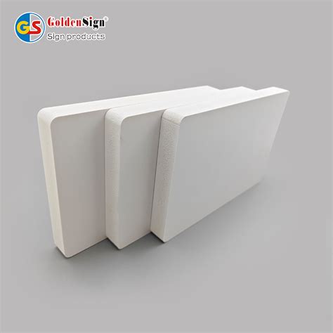 Goldensign Eco Friendly White Mm Pvc Foam Board Pvc Sheet