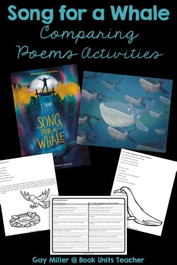 Song For A Whale Activities Book Units Teacher