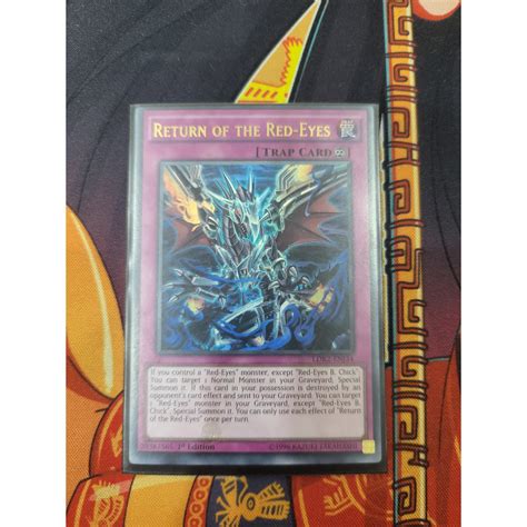 Return Of The Red Eyes LDK2 ENJ34 Ultra Rare 1st Edition Shopee