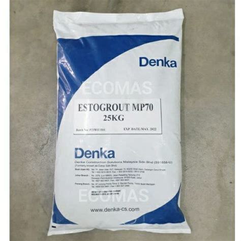 DENKA ESTOGROUT MP 70 25KG High Strength Shrinkage Compensated Grout