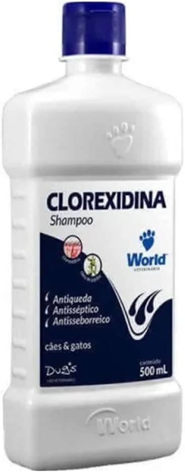 Shampoo Clorexidina Dugs C Es Seborreia Anti Queda Ml Amazon