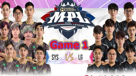 Game 1 SOON VS LOGIC MPL KH Spring Split Regular Season