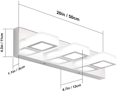 Buy Ralbay Led Bathroom Vanity Lighting Fixtures Modern Vanity Light