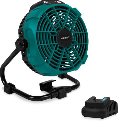 Vonroc Ventilator V Voor Draadloos En Bedraad Gebruik Incl