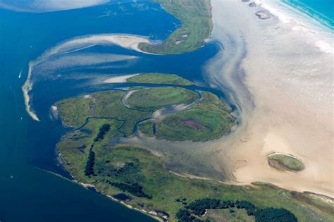 Insel Hiddensee Aus Der Vogelperspektive Naturschutzgebiet