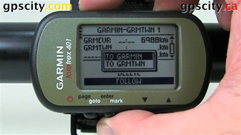 Garmin Foretrex 401 Maps