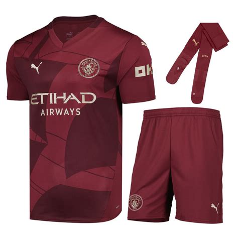 Maillot Kit Enfant Manchester City Third 2024 2025 Foot Dealer