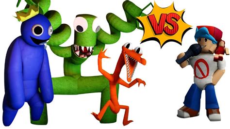 Rainbow Friends En Friday Night Funkin Fnf Roblox Gameplay Vtuber
