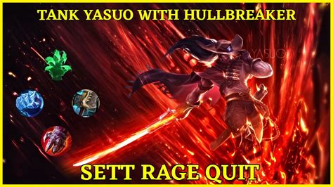 TANK TOP YASUO WITH HULLBREAKER YASUO VS SETT YASUO TANK META