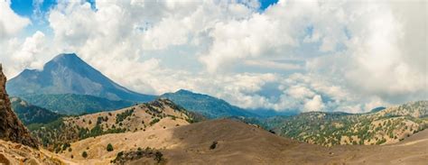 Premium Photo | Colima volcano in mexico