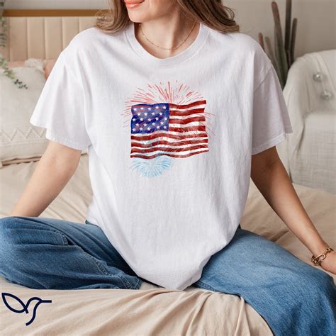 American Flag Shirt Independence Day T 4th Of July Shirt Usa Flag