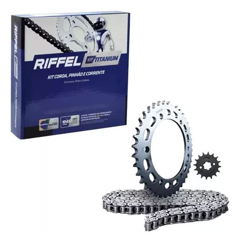 Kit Transmision Riffel Honda Xr 125l Xr 150l Motos Coyote