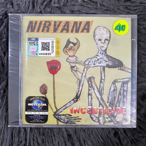 Cd Nirvana Incesticide Hobbies And Toys Music And Media Cds And Dvds On