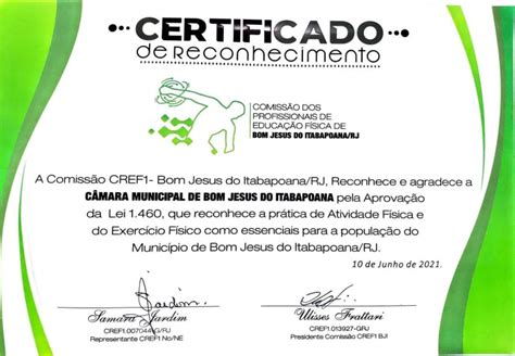 Modelo Carta De Reconhecimento