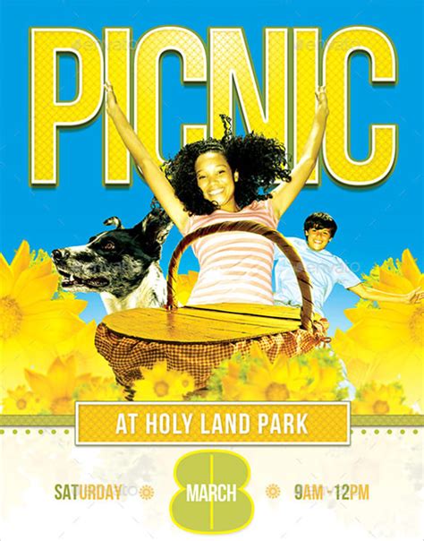 21 Picnic Flyer Templates Sample Templates