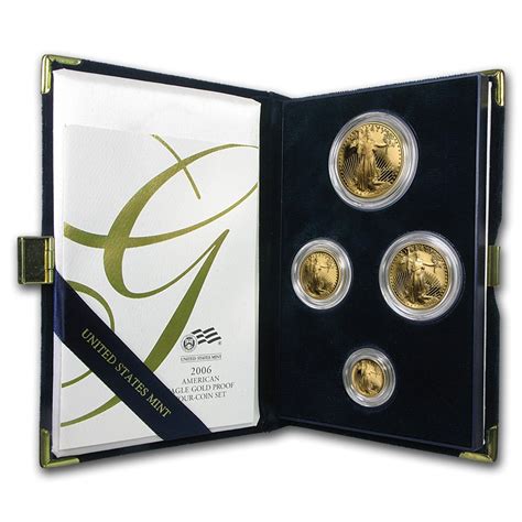 Buy 2006 W Proof Gold Eagle 4 Coin Set With Box Coa Apmex