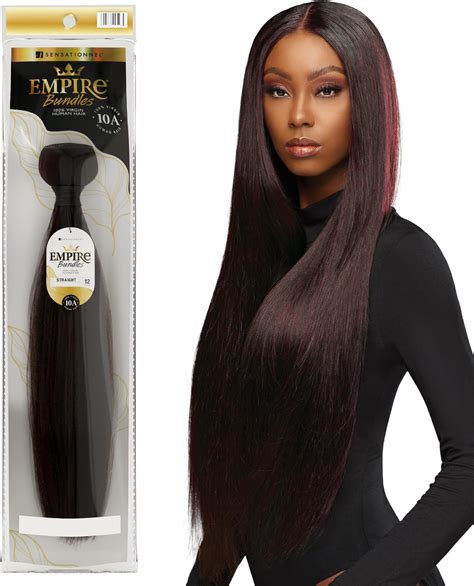 Amazon Velvet Remi Human Hair Weave Yaki Weaving Inch B