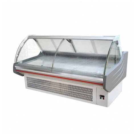 fresh meat display cooler commercial meat case refrigerator curved ...